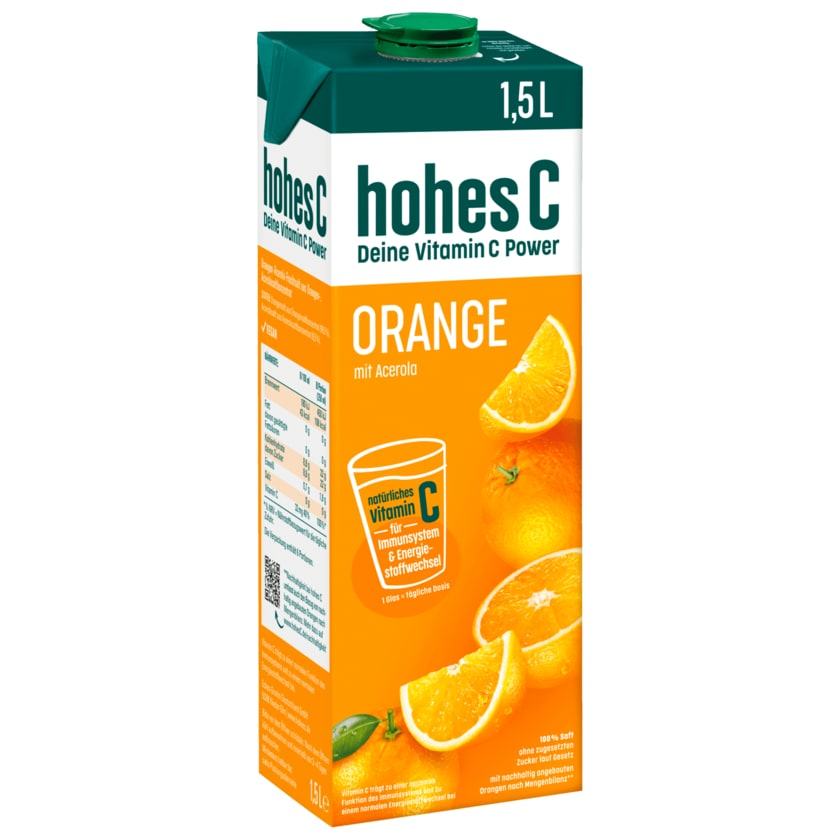 Hohes C Orangensaft 100% Saft 1,5l